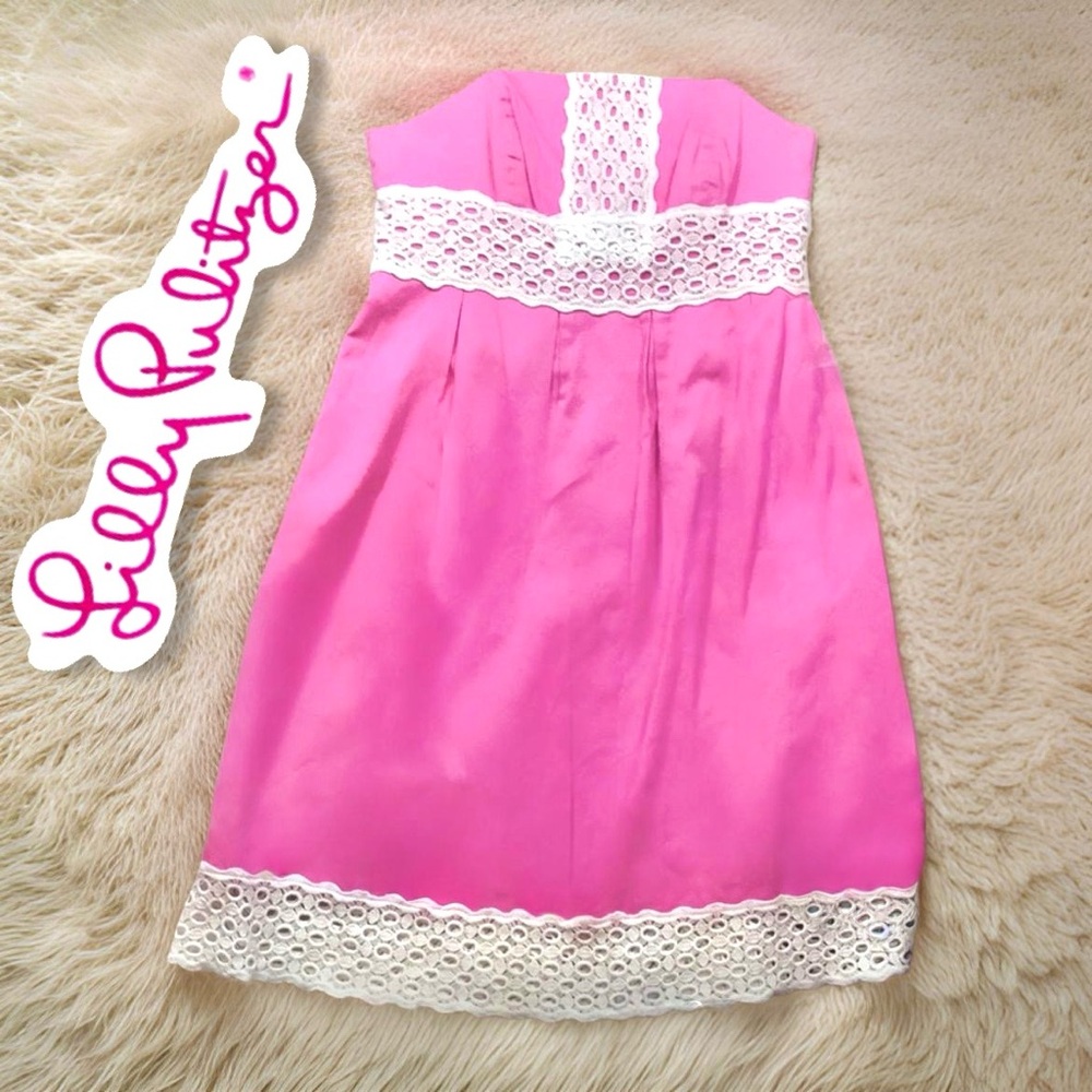 Lilly Pulitzer✨Pink Dress Size 4